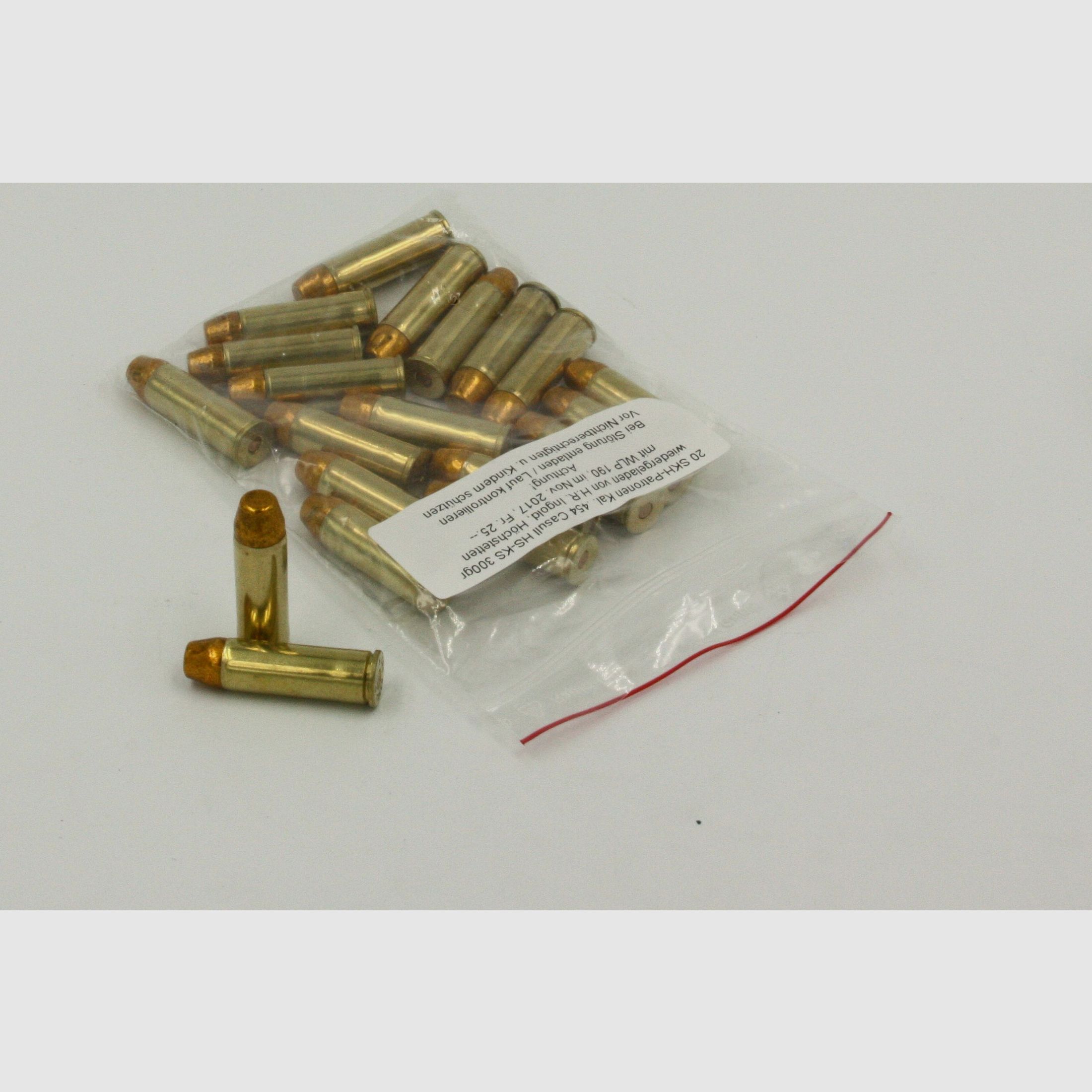 SKH, 454 Casull, HS-KS, 300 gr., 20 Stk.