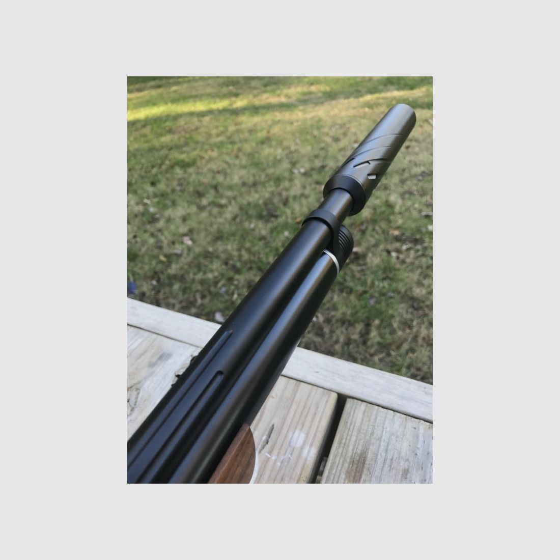 Huggett Shroud + Snipe silencieux Daystate Regal