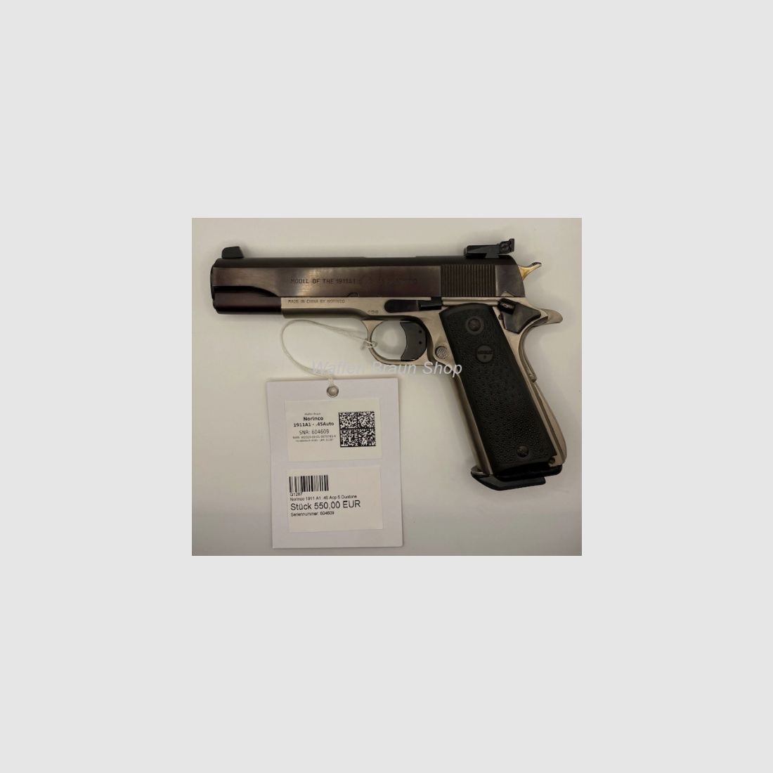 Arme d'occasion Norinco 1911 A1 .45 Acp 5 Duotone