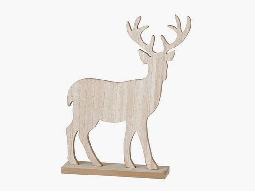 LivingActive Kigan Figurine Cerf 30 cm