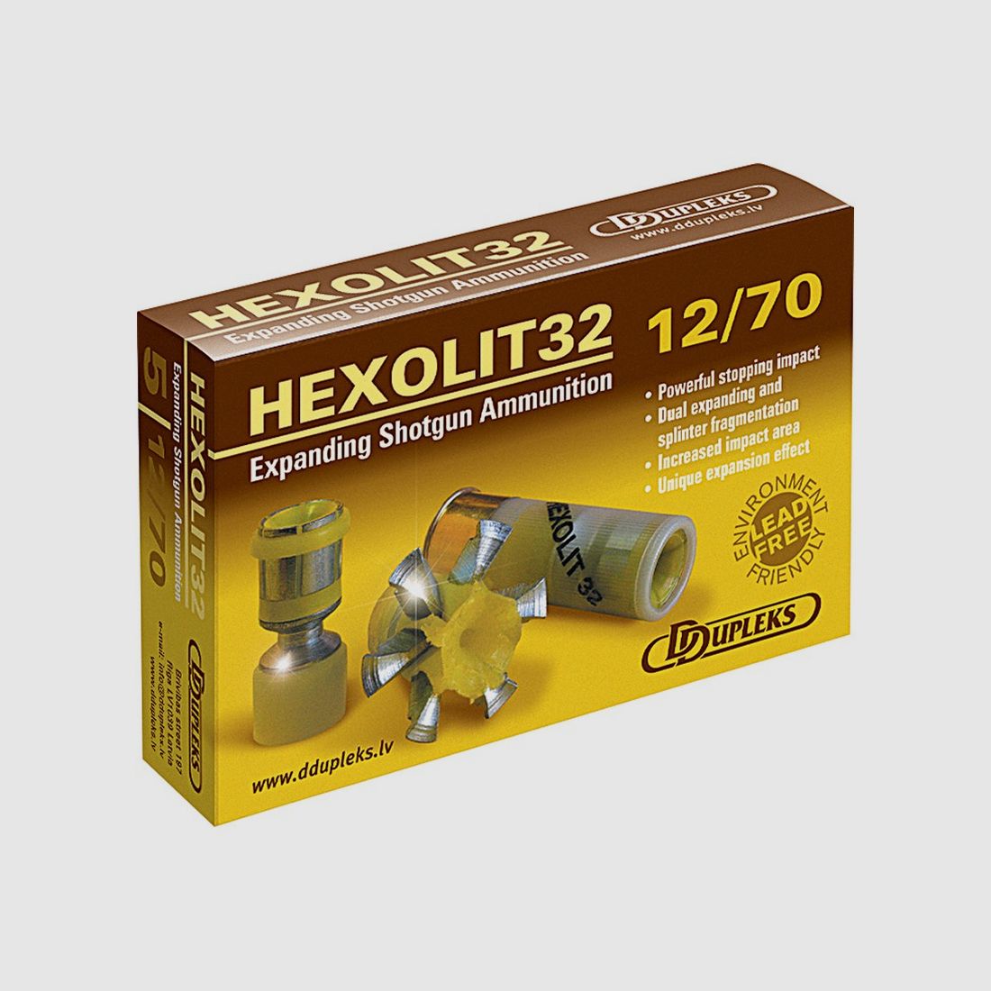 Kal. 12/70 - HEXOLIT 32 - DDUPLEKS