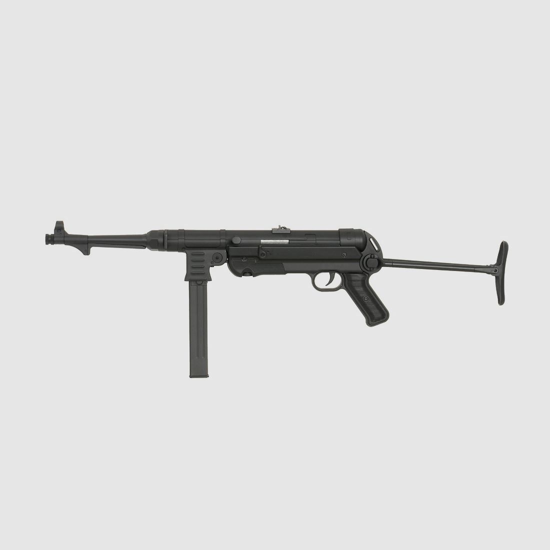 MP40 max. 0,5J AEG Vollmetall, Schwarz