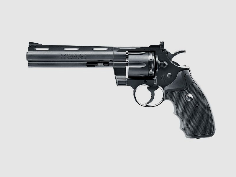Umarex Colt Python 6'' schwarz 4,5mm Diabolo & BB Co2-Waffen & Luftdruckwaffen
