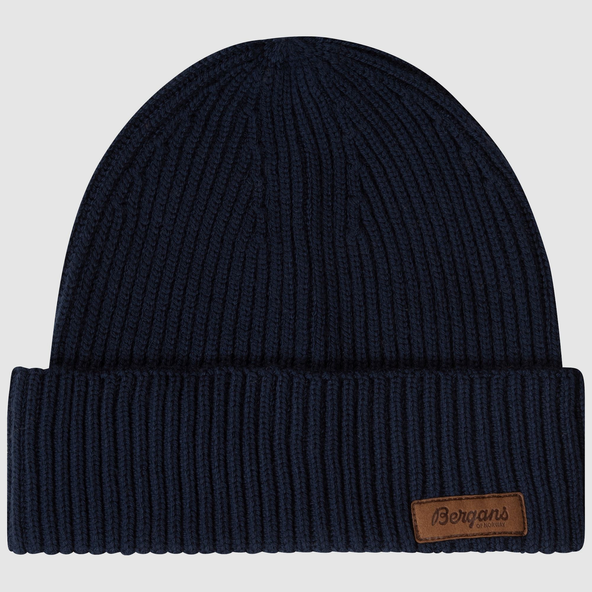 Bergans Nordmarka Merino Beanie Navy Blue One Size