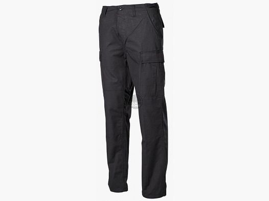 US Kampfhose, BDU, Rip Stop,schwarz - Gre: XL