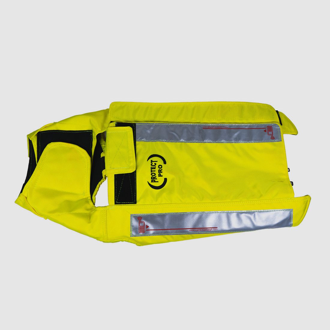 Cano Concept – Gilet di Protezione per Cani in Kevlar – Giallo – PROTECT PRO PROFESSIONAL, immagine 2 di 7