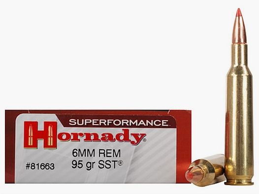 Hornady Superformance 6mm Rem. 95GR SST 20 cartouches