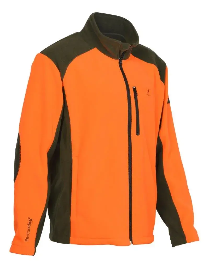 Blouson Polaire Orange Enfant Percussion, image 2 sur 2