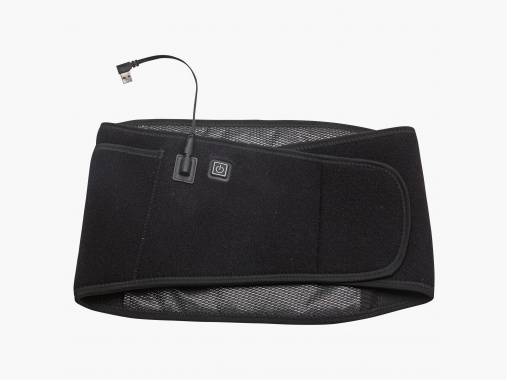 il Lago Red Level Ceinture rénale pour hommes, chauffée (Noir) |