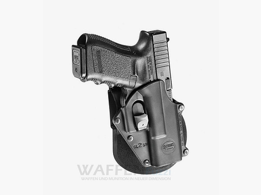 Fobus Paddle Trigger Locking Holster mit Winkelverstellung für Glock 17 Glock 23 Glock 34