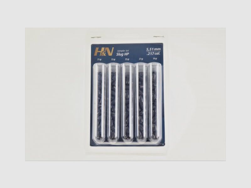 H&N 5 différents projectiles slug 5,51 mm, image 1 sur 2