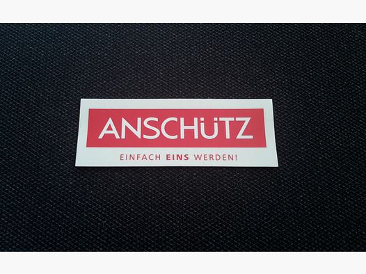 ANSCHÜTZ - AUFKLEBER / STICKER