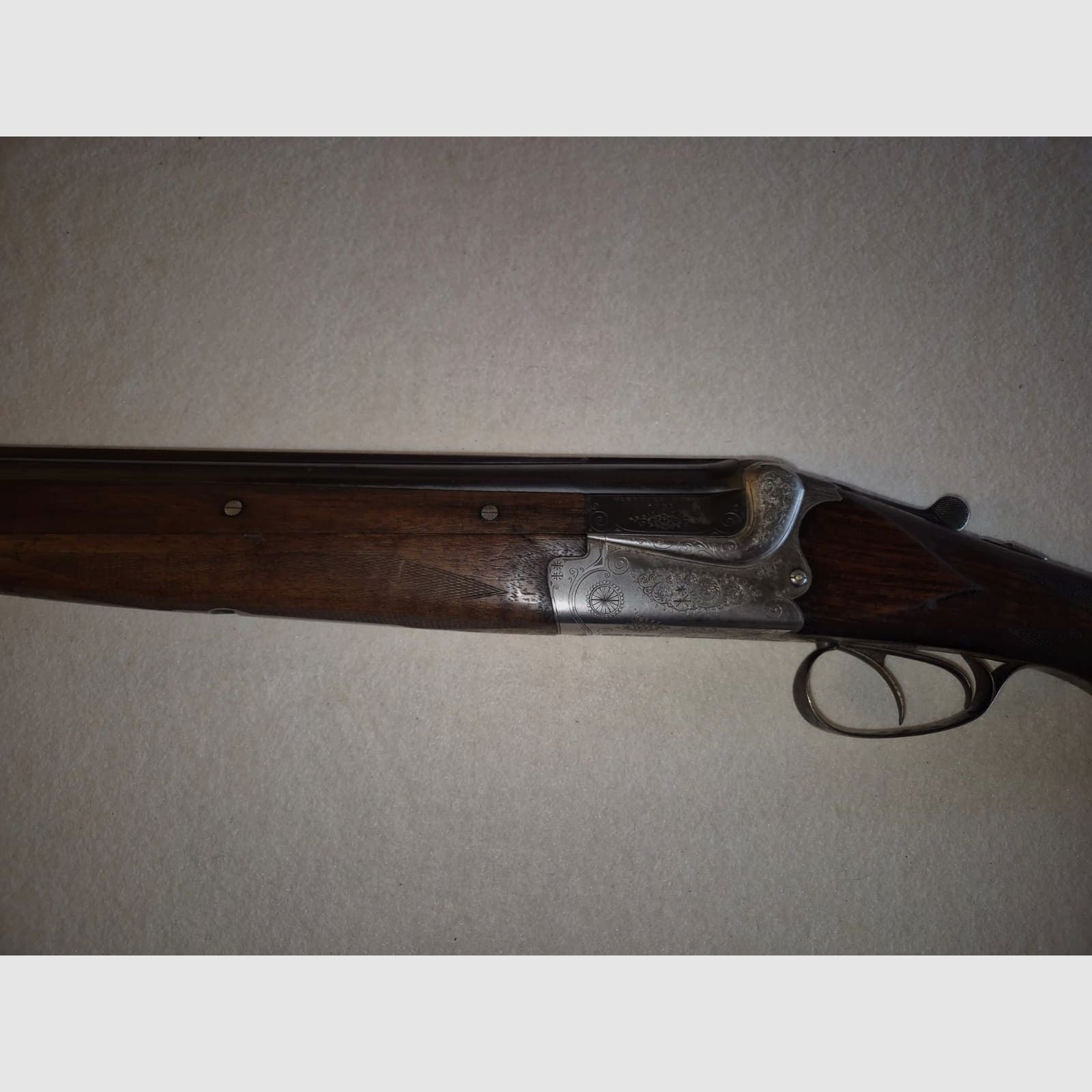 double-barrel shotgun
