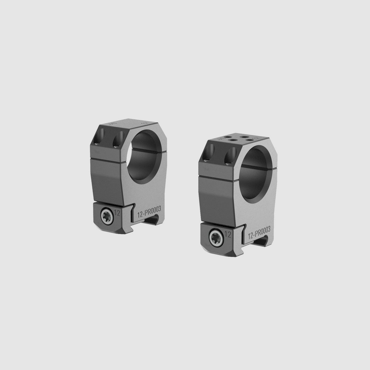 PSR Ringe 1" schwarz H34mm