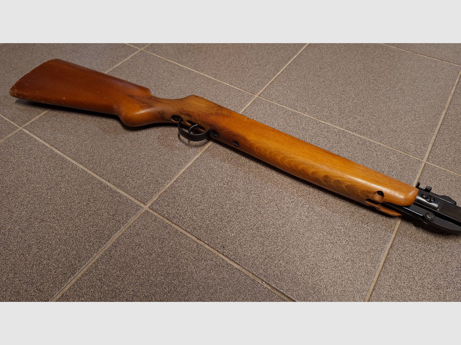 Rifle de aire modelo 302 Haenel Suhl original DDR