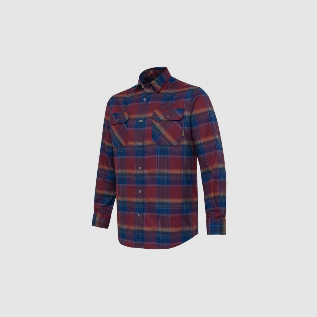 Beretta Hemd Cadet Flannel Burgundy Check