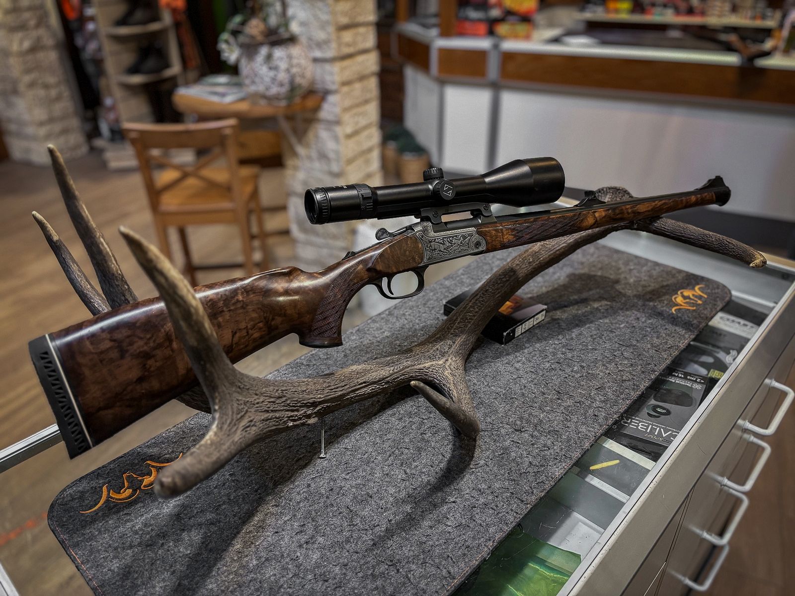 Blaser K95 Stutzen mit Wechsellauf 