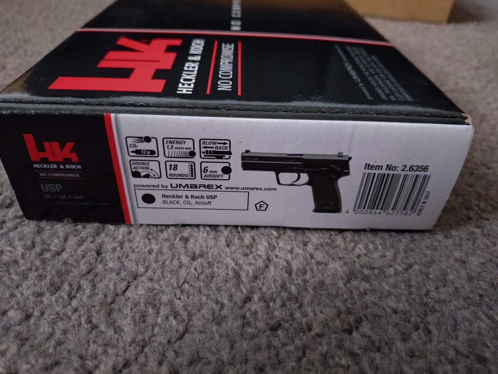 Heckler & Koch USP Co2 Cal. 6mm Umarex OVP