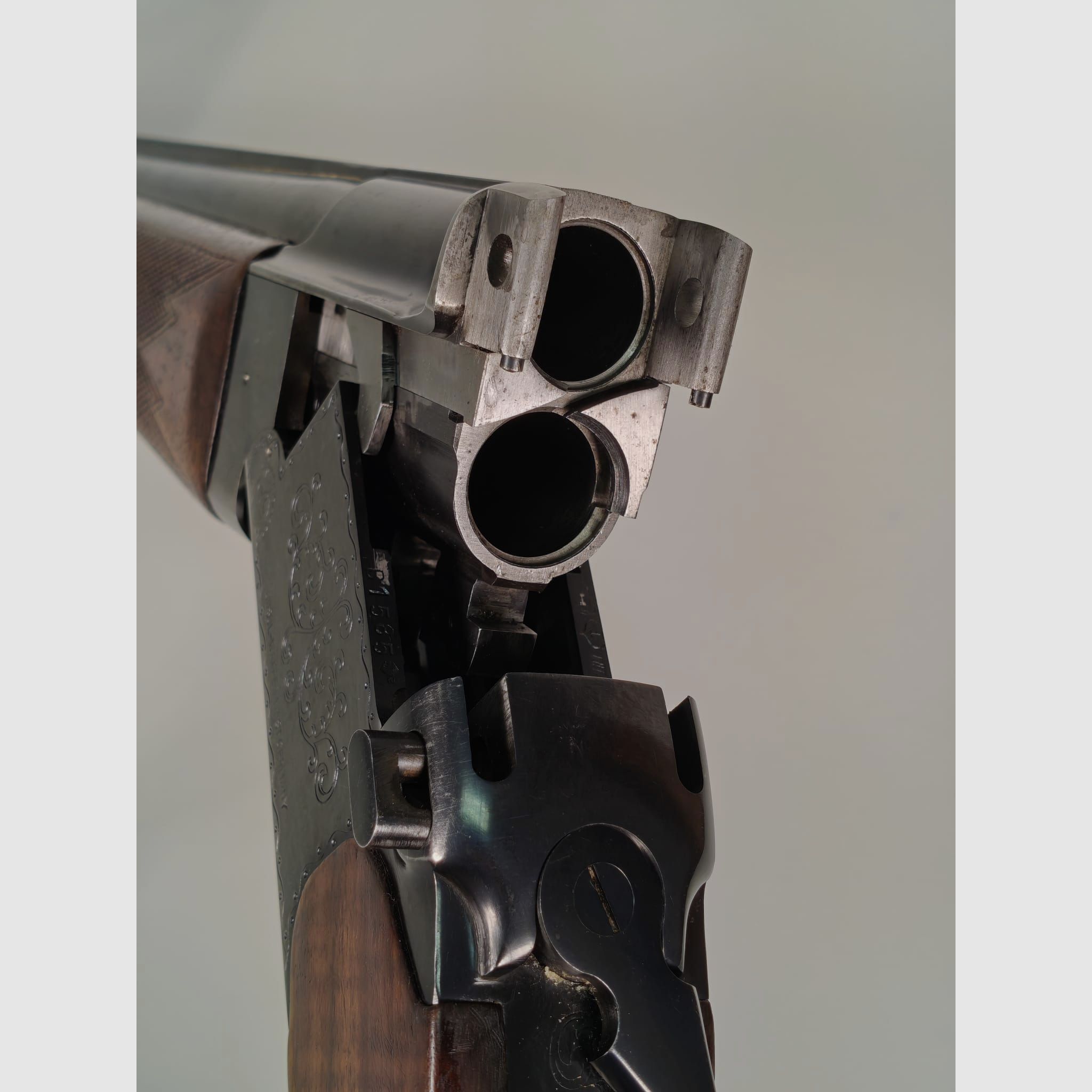 Consul Mod. Konsul Bockdoppelflinte 12/70 met ejectoren