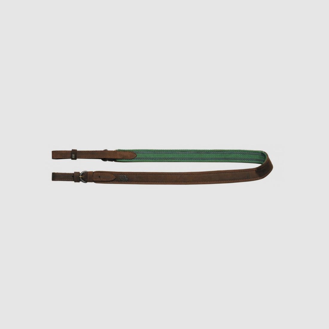 Leren riem met Cordura