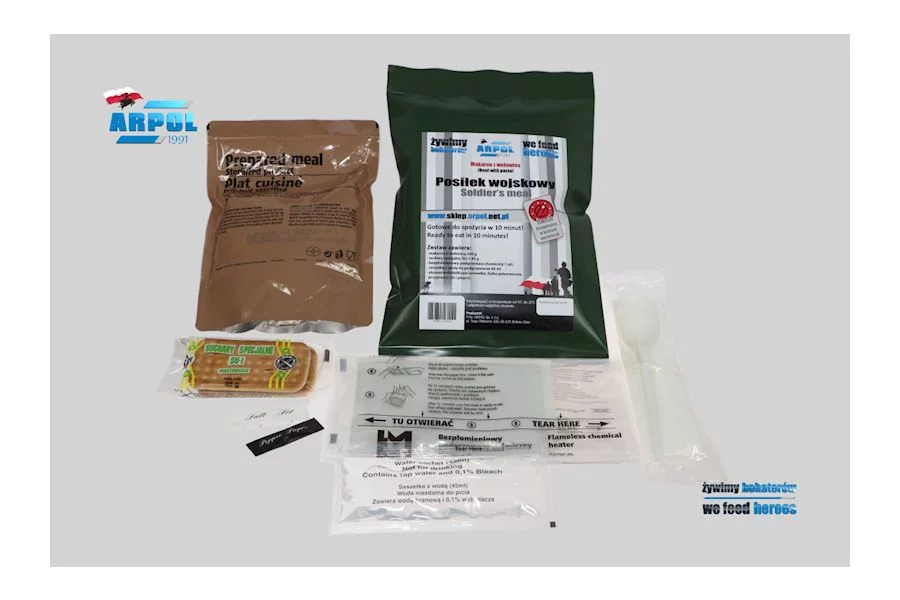 Arpol comida militar PW9 – pasta con ternera, imagen 2 de 4