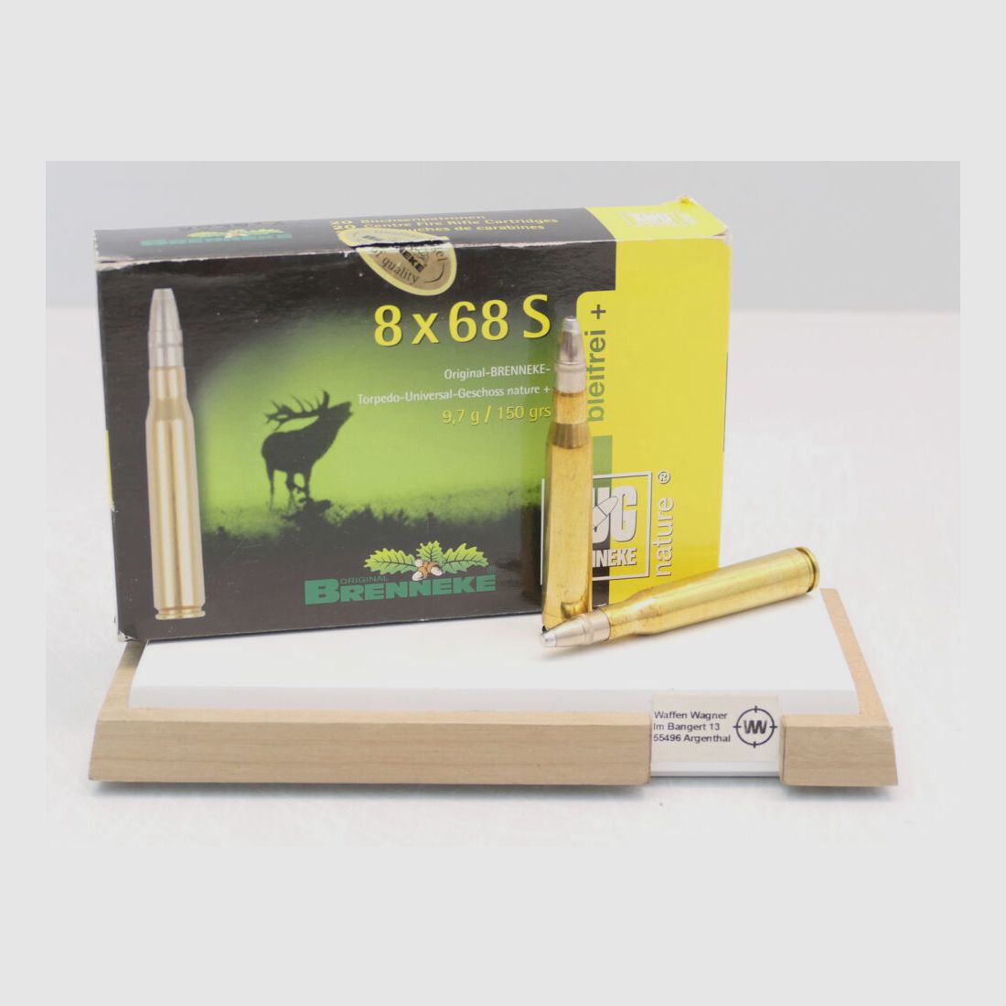 Brenneke TUG nature+ 9,7g/150grs á20 8x68S
