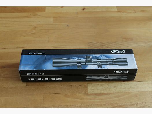 Zielfernrohr Walther ZF 3-9x40  "Neu"  Item no:2.1517