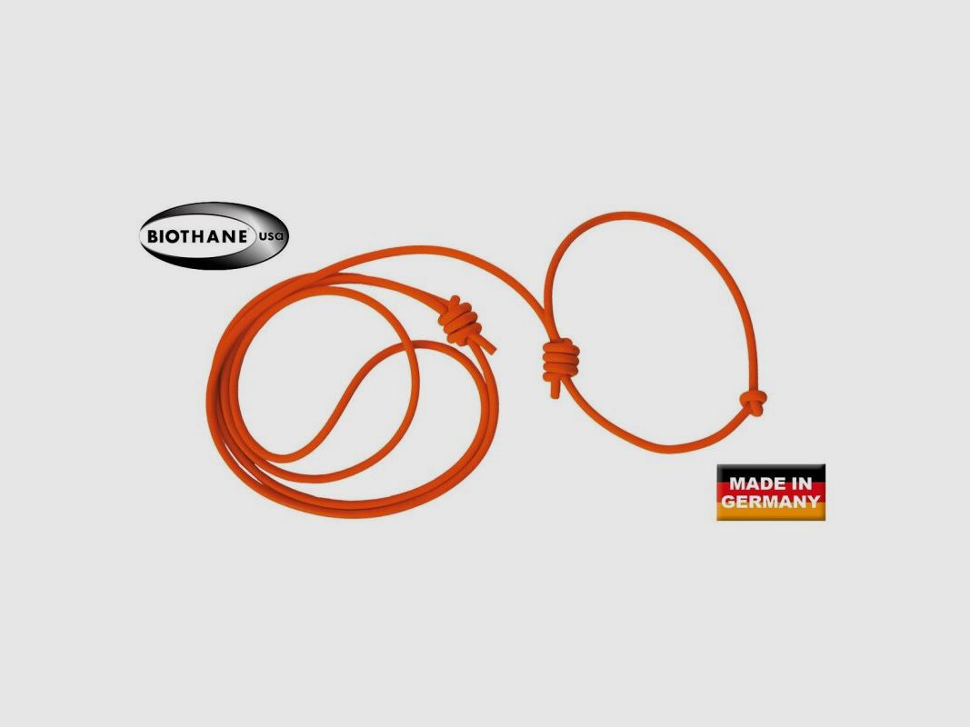 AKAH BioThane® leash with round collar