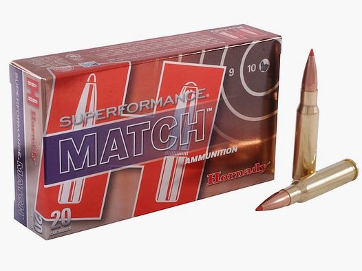 Hornady Superformance Match .308 Win. 168GR ELD Match 20 cartuchos