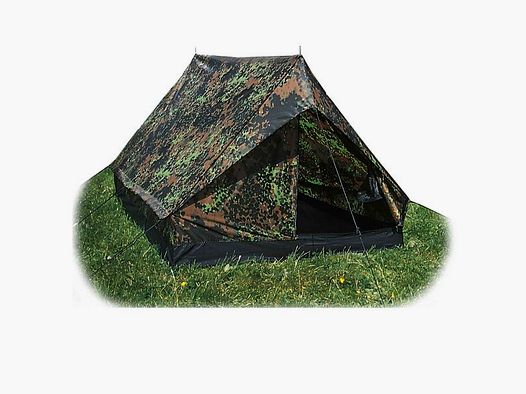 Mil-Tec Zweimannzelt Mini Pack Standard flecktarn