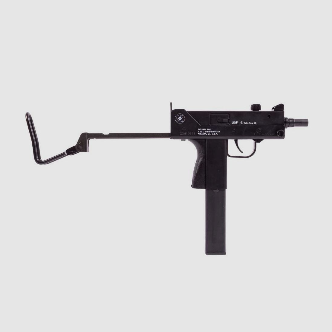 Cobray Cobray Ingram M11 CO2 Pistole 4,5mm BB Schwarz