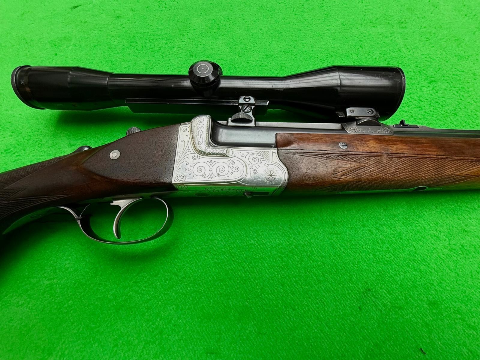 Krieghoff BBF 7x65R i 16/70 z ręcznym napinaczem