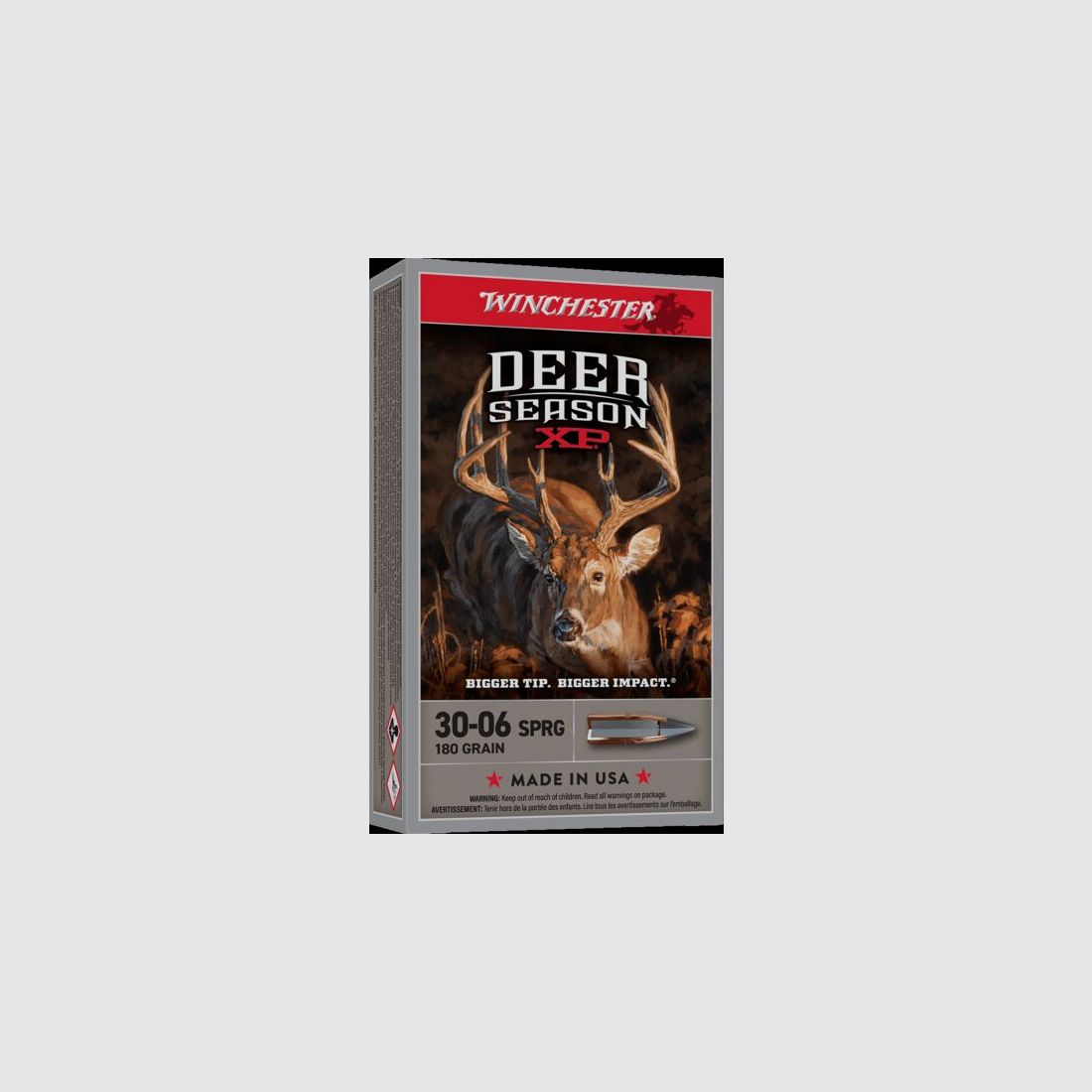 Winchester Extreme Point Hunting Cartridges Caliber 30.06, image 1 of 8