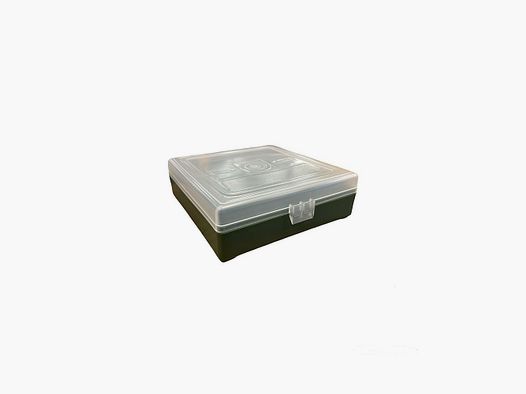 scatole porta munizioni Megaline 100 colpi cal 9 380acp 32 S&W 30 Luger