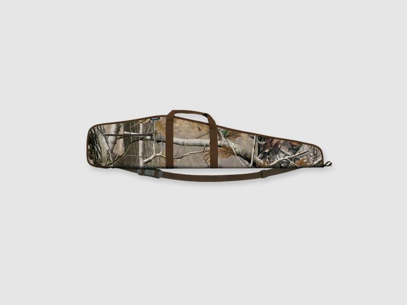 Funda para rifle con mira 122cm Camo/marrón