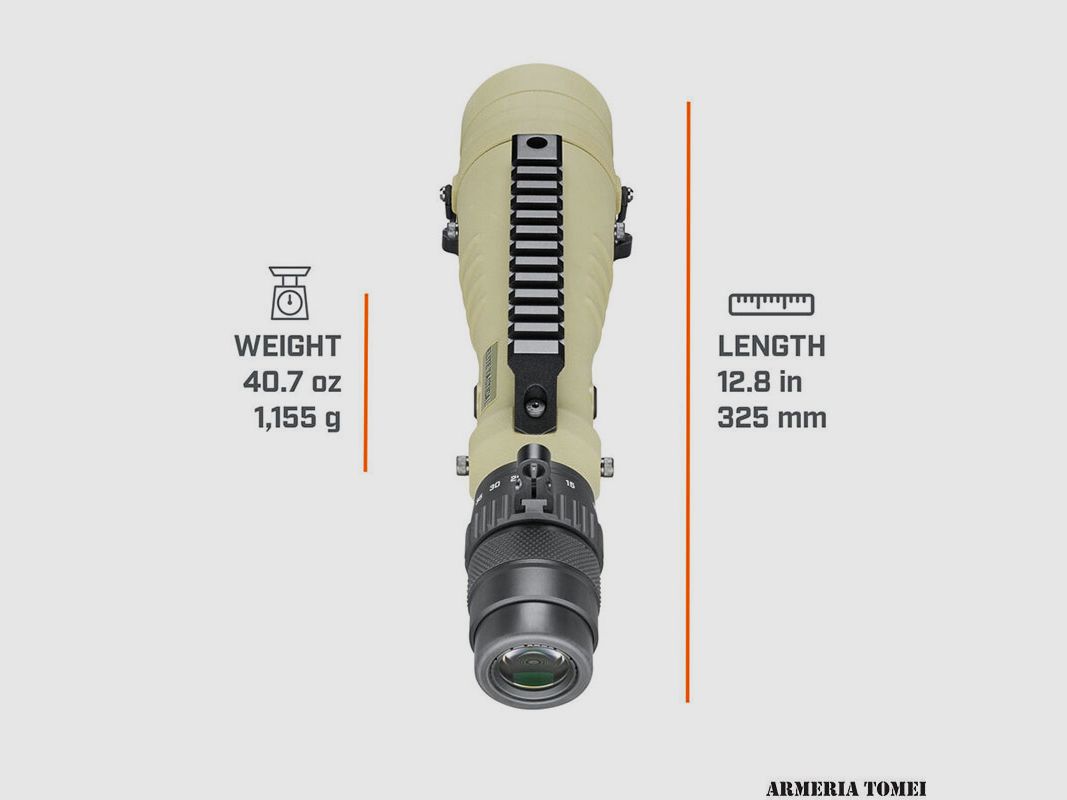 BUSHNELL – ELITE TACTICAL SPOTTING LMSS2 2.0 8-40x60mm HORUS TREMOR4 RETICLE, image 8 of 12