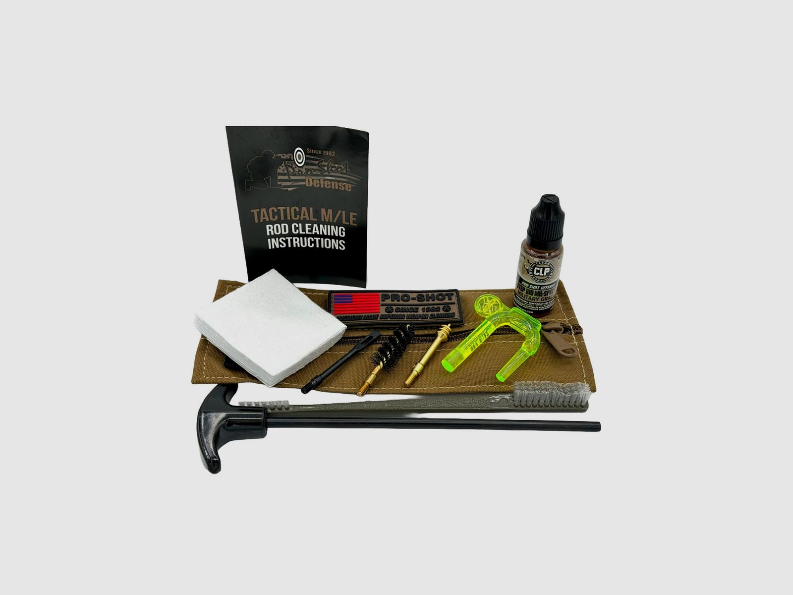 Reinigungstaschenset Tactical 9mm Coyote