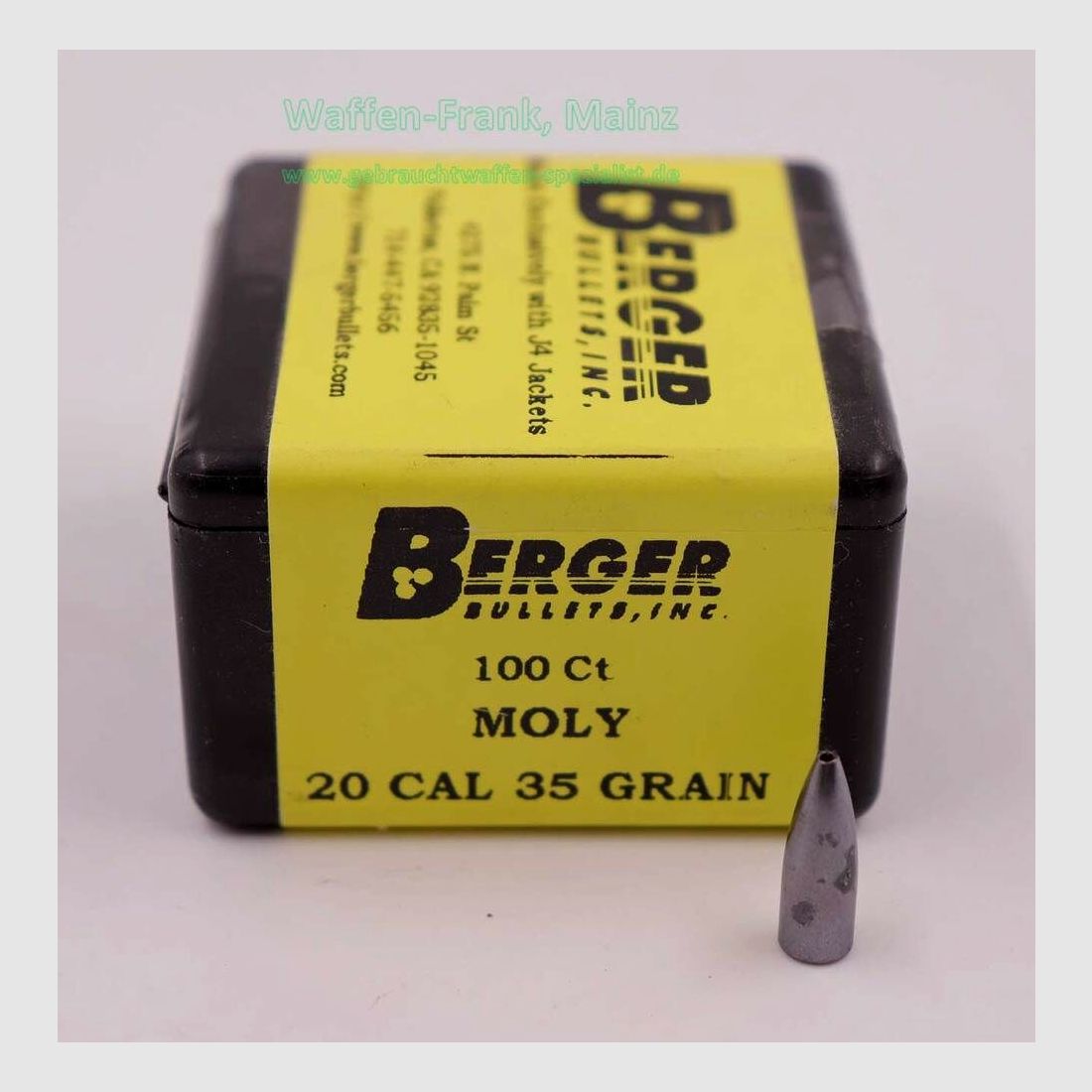 Berger Bullets USA Proiettili per Fucile .20