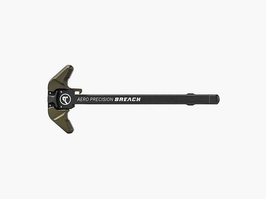 AERO PRECISION LARGE LEVERS AERO PRECISION AR-15 BREACH AMBIDEXTROUS CHARGING HANDLE LRG LEVER BLK/ODG