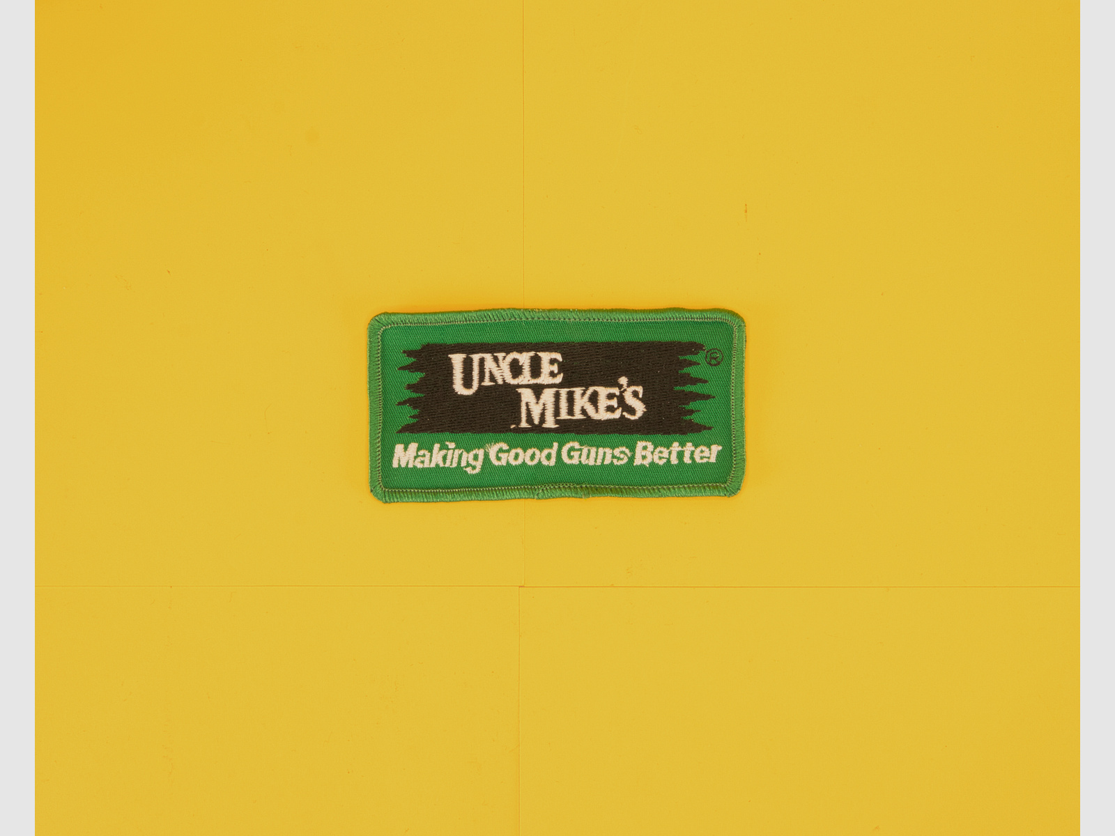 Original Vintage Aufnäher / Patch von Uncle Mikes  ( Making Good Gun Better )