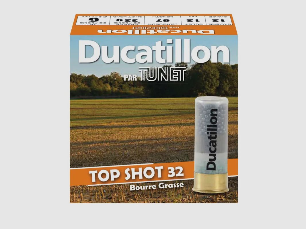 Boite de 25 Cartouches bourre grasse cal.12/67 Top-Shot 32 Pb8, image 1 sur 3