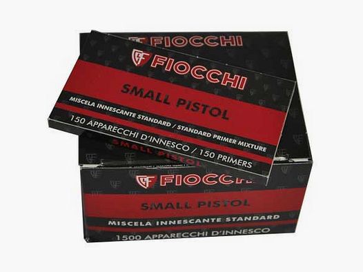 Spłonki Fiocchi pistoletowe małe (small pistol) op=150szt