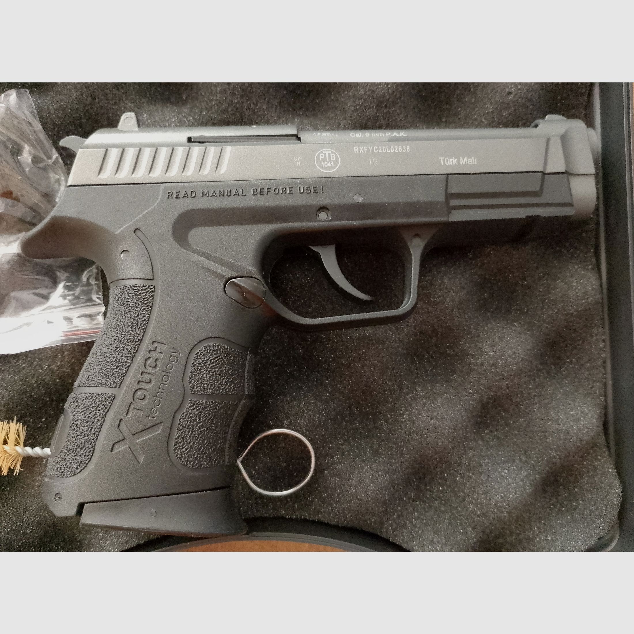 Retay X Pro Bicolor-Finish  im Kal. 9 mm P.A.K. mit Verpackung!