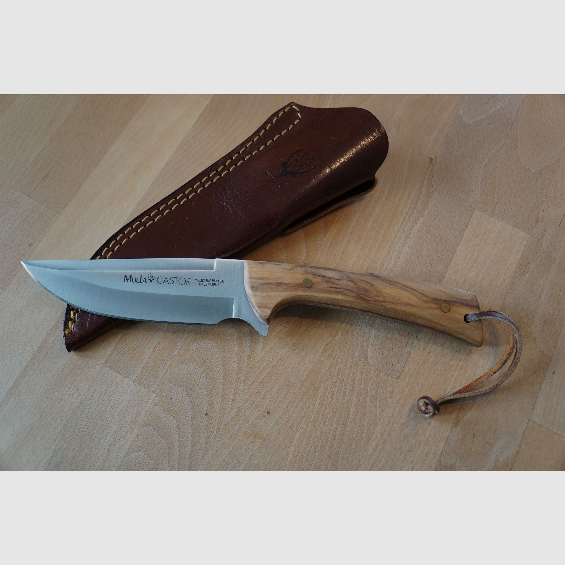 Coltello da caccia "Castor" Muela da risoluzione di collezione