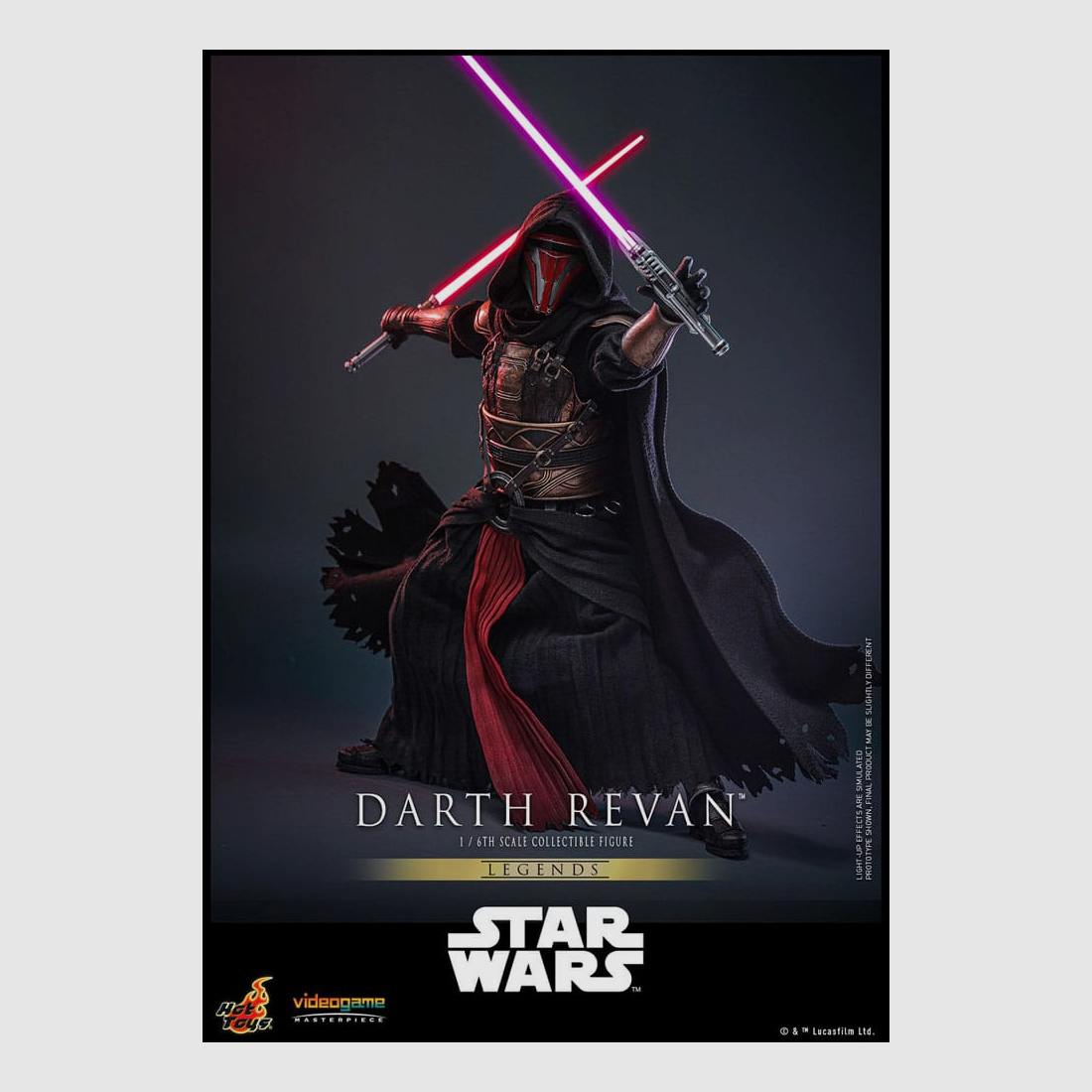 Star Wars Legends Videogame Masterpiece Actionfigur 1/6 Darth Revan 31 cm | 43248