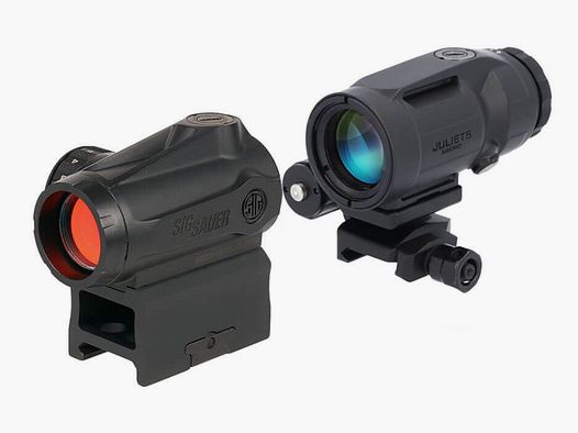 SIG SAUER ROMEO-MSR Set Gen2 Red Dot + JULIET5 Micro Magnifier