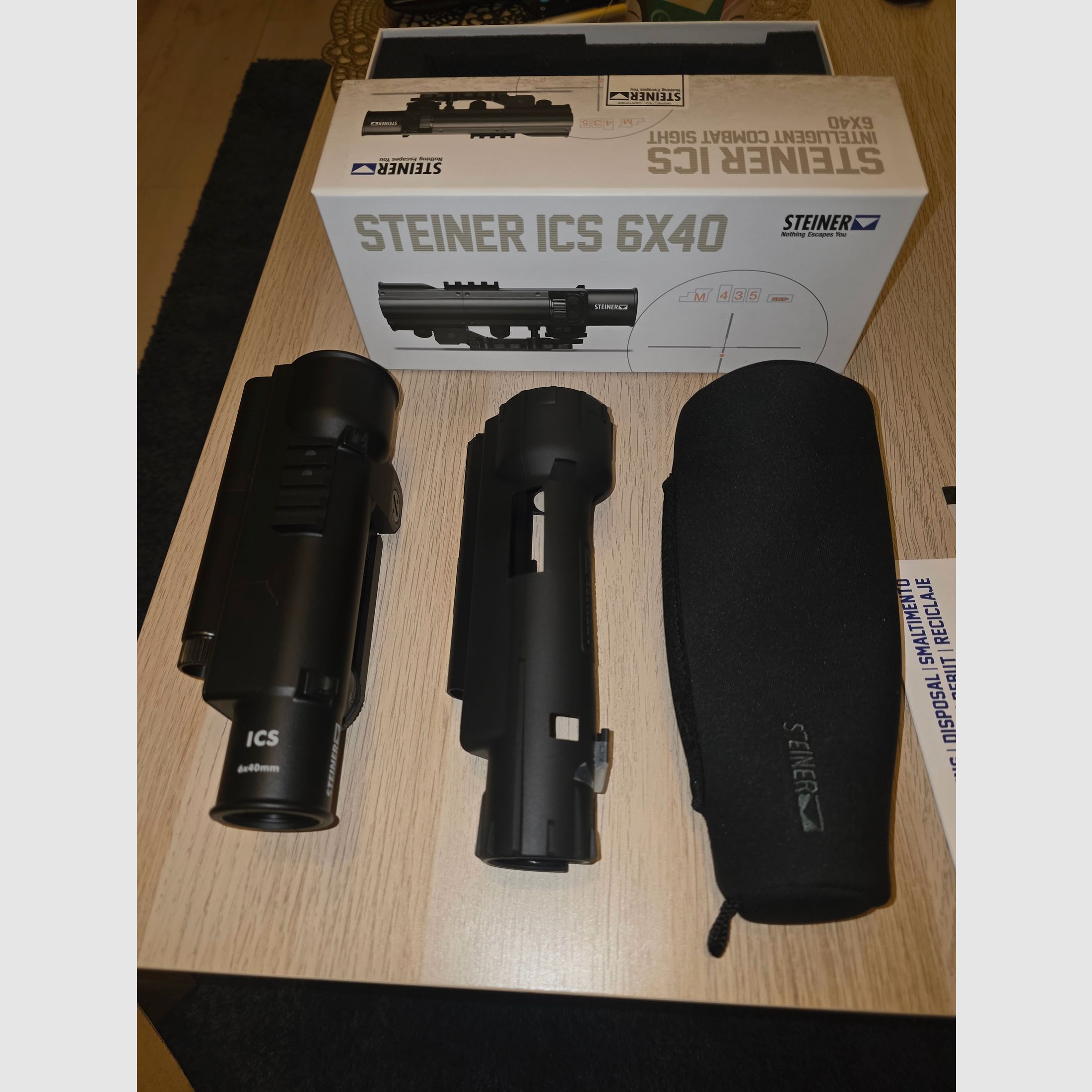 Steiner ICS 6x40 Zielfernrohr mit Entfernungsmesser