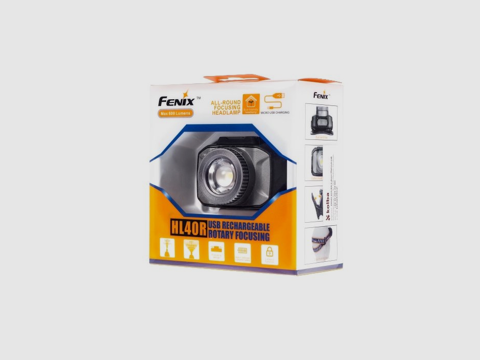 Fenix HL40R LED flashlight – gray headlamp, image 4 of 8