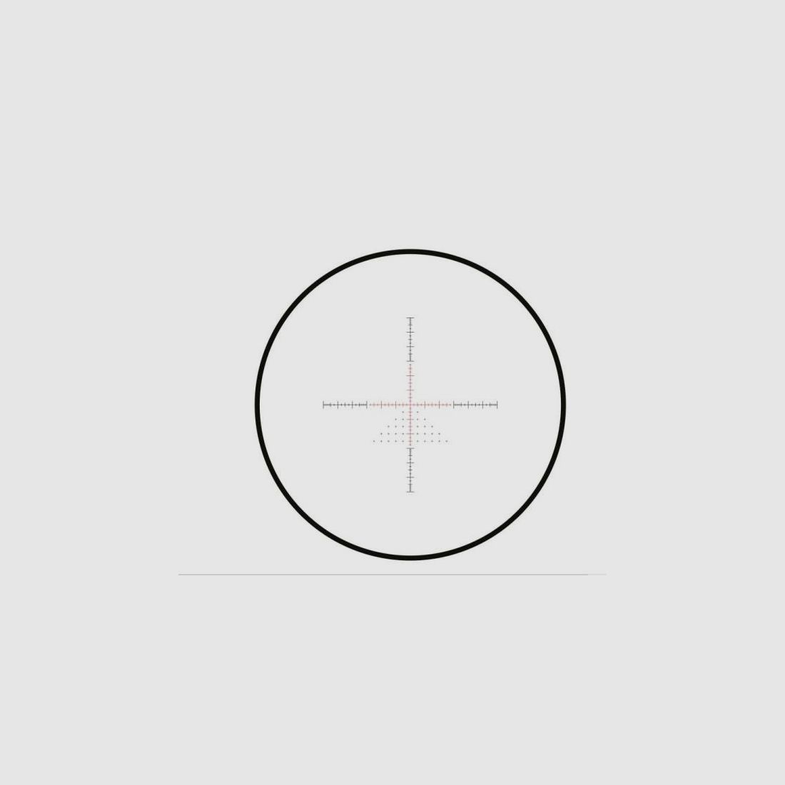 HAWKE Optics Zielfernrohr mit Leuchtabsehen 6,5-20x44 SF Sidewinder (30mm) Abs. 20x Half Mil   (r/g)