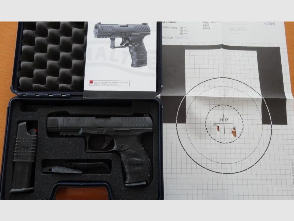 Walther Walther SL-Pistole PPQ M2 Sport 5 Zoll Lauf-Cal. 9 mm x 19